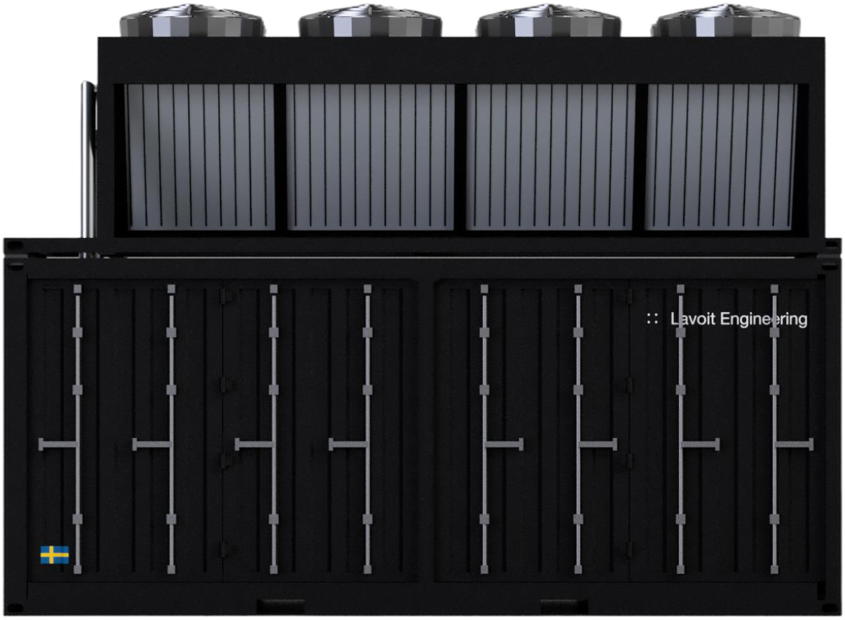 Lavoit containerized 5MW plant module